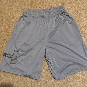Grey size Medium under Armour loose fitting shorts
